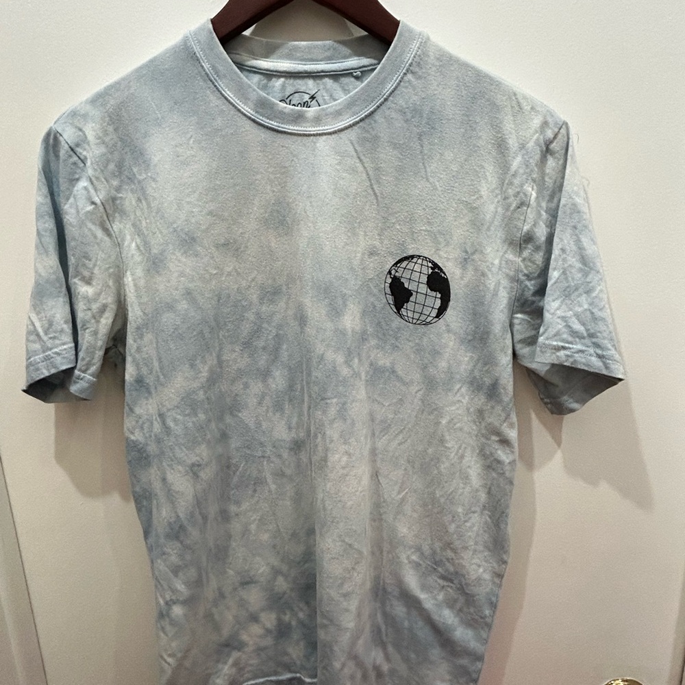 Men's Blue Tie-Dye T-Shirt